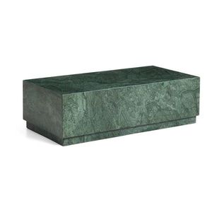 Zelený mramorový konferenčný stolík 50x100 cm Sorein – Kave Home vyobraziť