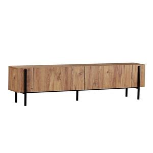 TV stolík v dekore borovice v prírodnej farbe 180x45x30 cm Nexus – Kalune Design vyobraziť