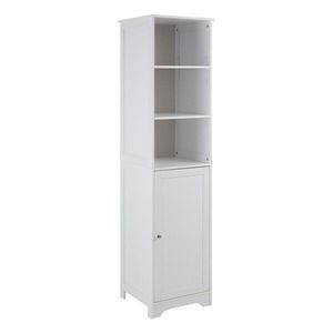 Biela skrinka 40x160x38 cm Portern – Premier Housewares vyobraziť