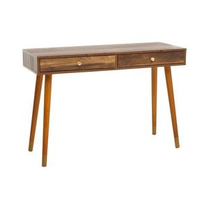 Konzolový stolík v tmavo prírodnej farbe 39x110 cm Frida – Premier Housewares vyobraziť