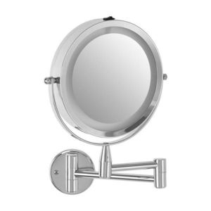 Kozmetické zrkadlo s osvetlením/zväčšovacie (zväčšenie 2x) 18x29 cm Cassini – Premier Housewares vyobraziť