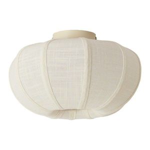 Krémovobiele stropné svietidlo s textilným tienidlom ø 30 cm Zosia – Light & Living vyobraziť