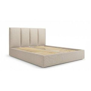 Béžová dvojlôžková posteľ Mazzini Beds Juniper, 180 x 200 cm vyobraziť
