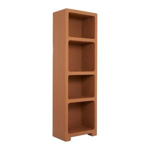 Regál v terakotovej farbe 60x190x35 cm Naluno – Light & Living vyobraziť