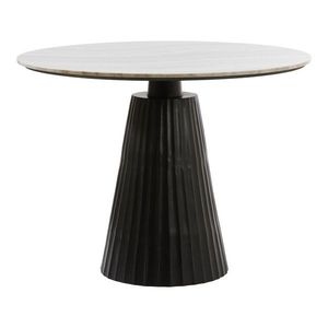 Okrúhly jedálenský stôl s mramorovou doskou ø 100 cm Rianne – Light & Living vyobraziť