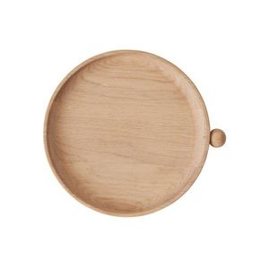 Drevená tácka ø 20 cm Inka – OYOY Living Design vyobraziť