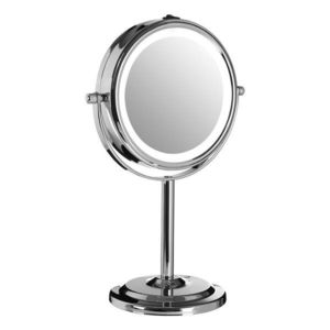 Kozmetické zrkadlo s osvetlením/zväčšovacie (zväčšenie 2x) ø 15 cm Cassini – Premier Housewares vyobraziť