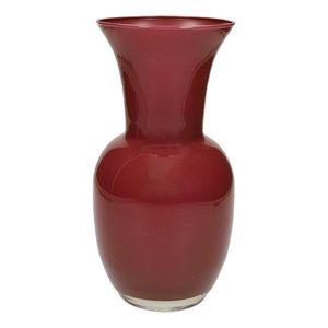 Červená sklenená váza (výška 26 cm) – Brandani vyobraziť