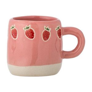 Ružový kameninový detský hrnček 110 ml Millie – Bloomingville Mini vyobraziť
