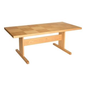 Jedálenský stôl v dekore duba 95x195 cm Skak – Hübsch vyobraziť