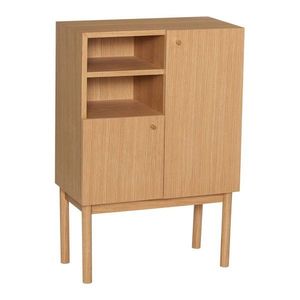 Skrinka v dekore duba v prírodnej farbe 60x90x34 cm Nobby – Hübsch vyobraziť