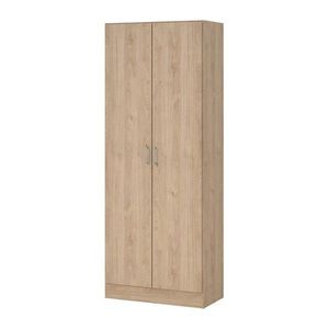 Šatníková skriňa v dekore duba v prírodnej farbe 70x181x36 cm Focus – Tvilum vyobraziť